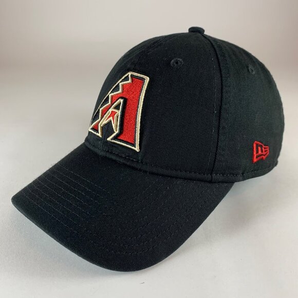 Arizona Diamondbacks MLB Black New Era 9Twenty Relaxed Fit Strapback Hat - Picture 1 of 6